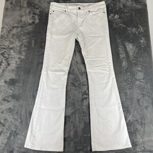 GAP 1969 Womens Long White Sexy Boot Denim Jeans Size 27/4P